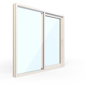 WG 100 Slimline 2-delt Facadeparti - WG 100 facadepartier
