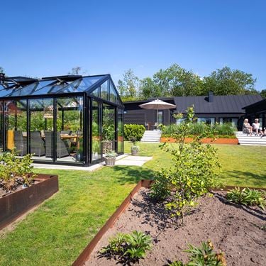 Skadelig forudsigelse indre Robust orangeri-drivhus med isolerede glas | Willab Garden