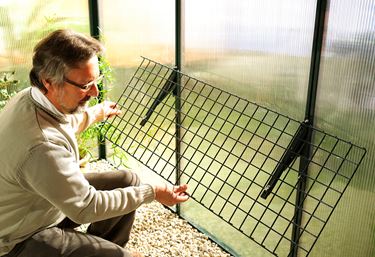 trådhylde Brun, produktbillede