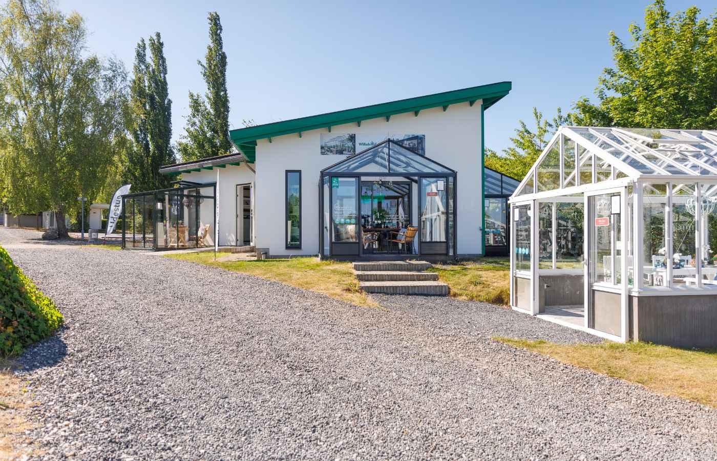Butik Middelart Vaxthus Sommar DK Danmark Utstallning