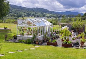 Eksempelbillede: Green Room Wall drivhuse