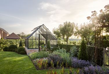 Eksempelbillede af Rustiq Victorian on wall drivhus