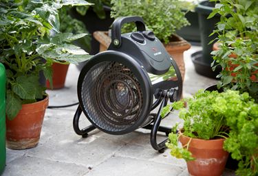 Varmeventilator til dine planter